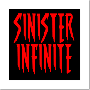 SINISTER INFINITE Title Logo Posters and Art